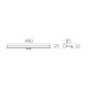 Aplica Baie Dustin A356111C ACB LED, Crom, Spania