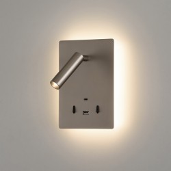 Aplica Dormitor Manat A3568001NM ACB LED, Nichel, Spania