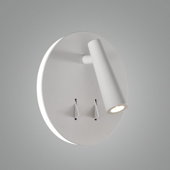 Aplica Dormitor Panau A3660001B ACB LED, Alb, Spania