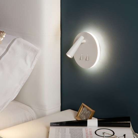 Aplica Dormitor Panau A3660001B ACB LED, Alb, Spania