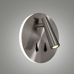 Aplica Dormitor Panau A3660001NS ACB LED, Nichel, Spania