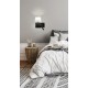 Aplica Dormitor Hold A3664181NIZQ ACB LED, Negru, Spania