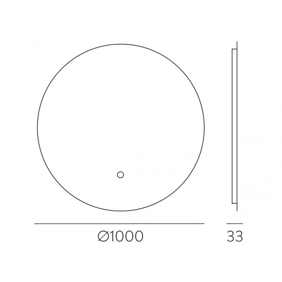 Oglinda Baie Bari A379930LB ACB LED, Spania