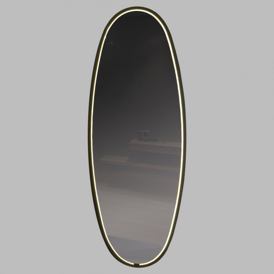 Oglinda Baie Onix A383110N ACB LED, Negru, Spania
