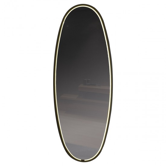 Oglinda Baie Onix A383110N ACB LED, Negru, Spania