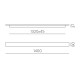 Aplica Fosca A3833370ODP ACB LED, Auriu, Spania