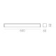 Aplica Baie Tavi A385060C ACB LED, Crom, Spania