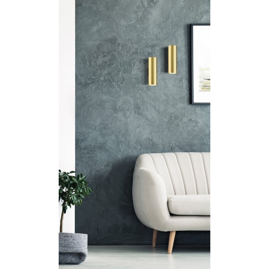 Aplica Modrian A3951180O ACB GU10, Auriu, Spania