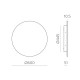 Aplica Exterior Combo A3966370ODP ACB LED, Auriu, Spania