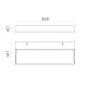 Aplica Brick A3972171N ACB LED, Negru, Spania