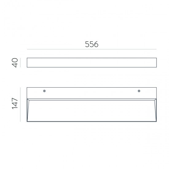 Aplica Brick A3972270B ACB LED, Alb, Spania
