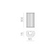 Aplica Baie Diva A3990070O ACB LED, Spania