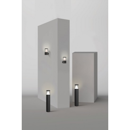Aplica Exterior Solara Brisk AS2085000GR ACB LED, Antracit, Spania