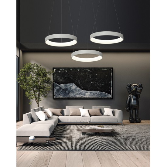 Suspensie Dilga C3450170BDP ACB LED, Alb, Spania