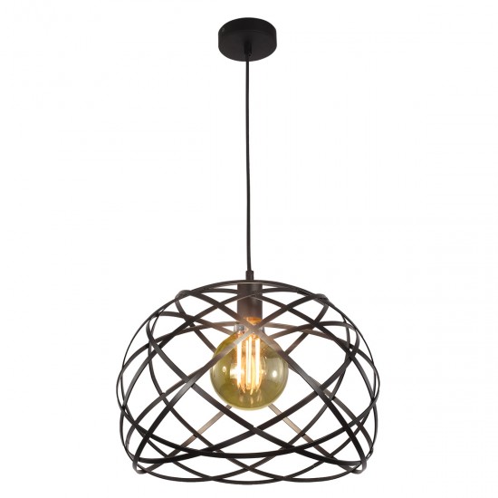 Pendul Bellona C371151N ACB E27, Negru, Spania