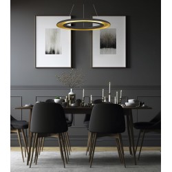 Suspensie Shiitake C3740190NODP ACB LED, Negru, Spania