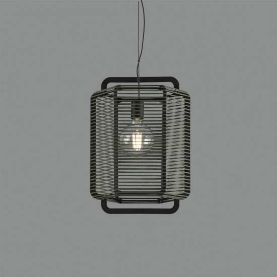 Pendul Corda C39013NAL ACB E27, Negru, Spania
