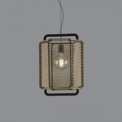 Pendul Corda C39013NAR ACB E27, Negru, Spania
