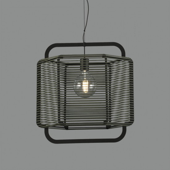 Pendul Corda C39015NAL ACB E27, Negru, Spania