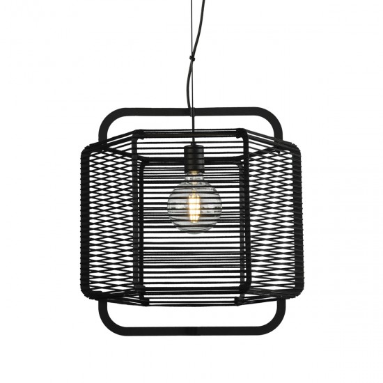 Pendul Corda C39015NN ACB E27, Negru, Spania
