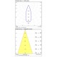 Pendul Lux C3989000ON ACB LED, Auriu, Spania