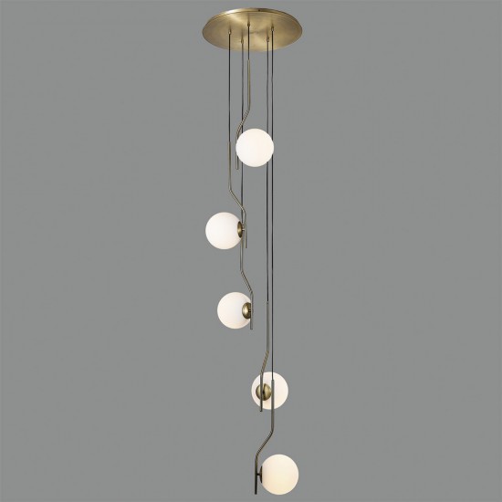 Suspensie Maui C816352O ACB E27, Opal, Spania