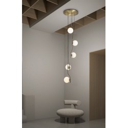 Suspensie Maui C816352O ACB E27, Opal, Spania