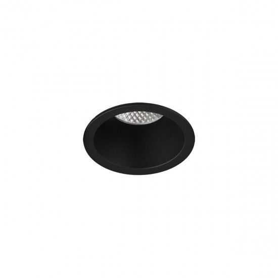 Spot Exterior/Baie Incastrat Kidal E377101NDT ACB LED, Negru, Spania