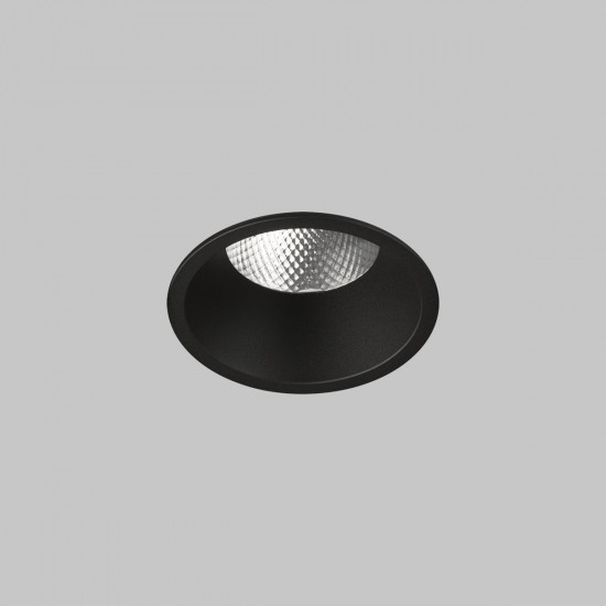 Spot Exterior/Baie Incastrat Kidal E377111N ACB LED, Negru, Spania