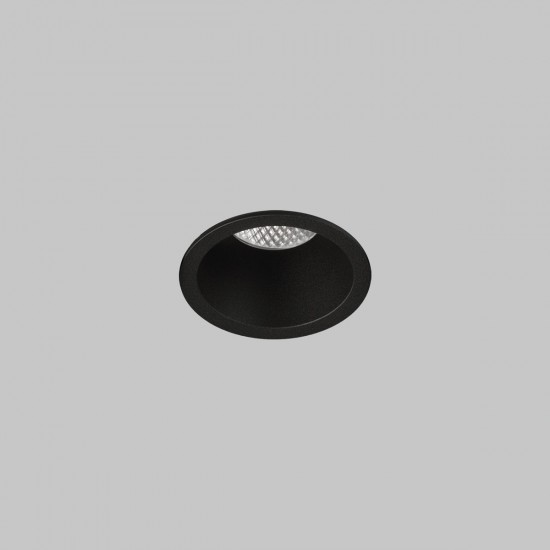 Spot Exterior/Baie Incastrat Kidal E3771210N ACB LED, Negru, Spania