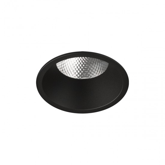 Spot Exterior/Baie Incastrat Kidal E3771310NDT ACB LED, Negru, Spania