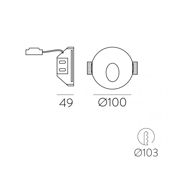 Aplica Scara Thriller E37841B ACB LED, Alb, Spania