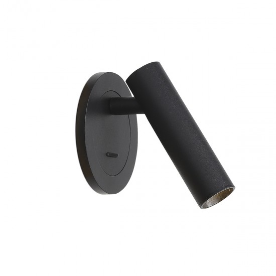 Aplica Dormitor Atria E3925000N ACB LED, Negru, Spania