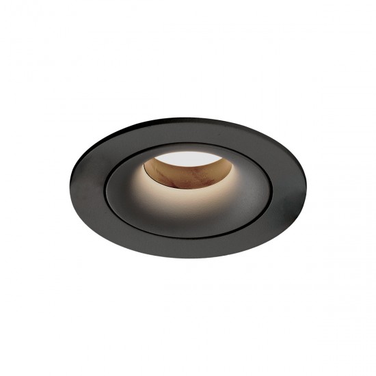 Spot Incastrat Musca E3947080N ACB GU10, Negru, Spania