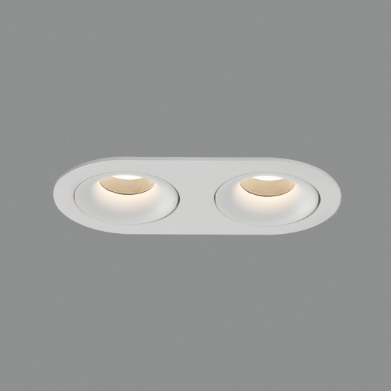 Spot Incastrat Musca E3947180B ACB GU10, Alb, Spania