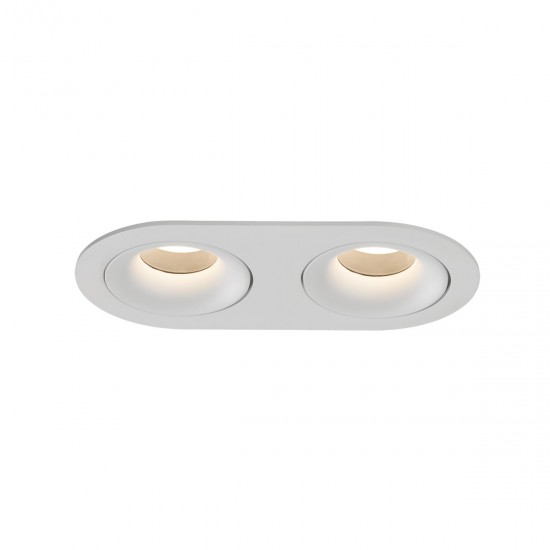 Spot Incastrat Musca E3947180B ACB GU10, Alb, Spania