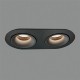 Spot Incastrat Musca E3947180N ACB GU10, Negru, Spania
