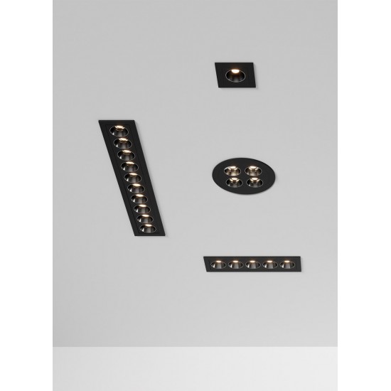 Spot Incastrat Invisible E3980000NDP ACB LED, Negru, Spania