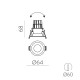 Spot Incastrat Move E3984090NDP ACB LED, Negru, Spania