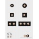 Spot Incastrat Move E3984090NDP ACB LED, Negru, Spania