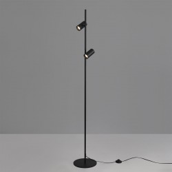 Lampadar Gina H3874080N ACB GU10, Negru, Spania
