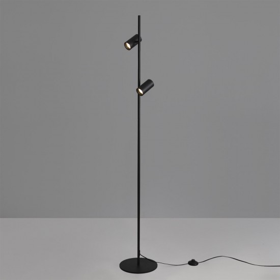 Lampadar Gina H3874080N ACB GU10, Negru, Spania