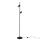 Lampadar Gina H3874080N ACB GU10, Negru, Spania