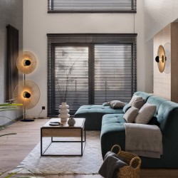 Kit Lampadar Pamela H3913080NSP ACB E27, Negru, Spania