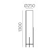 Veioza Naos H8191080O ACB E27, Auriu, Spania