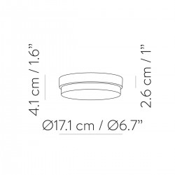 Plafoniera Siroco K2003030B ACB LED, Alb, Spania