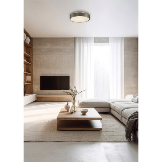 Plafoniera Dins P0395070NMDP ACB LED, Nichel, Spania