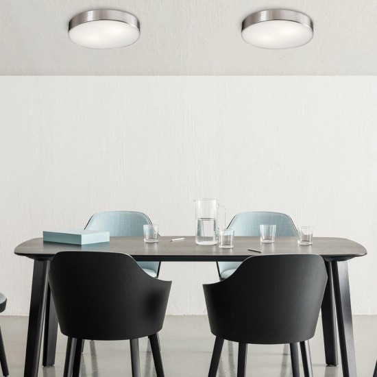 Plafoniera Dins P03953B ACB E27, Alb, Spania