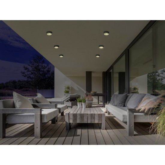 Plafoniera Baie Ania P2060000GR ACB LED, Antracit, Spania