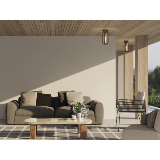 Aplica Exterior Vega P2079080GR ACB E27, Antracit, Spania